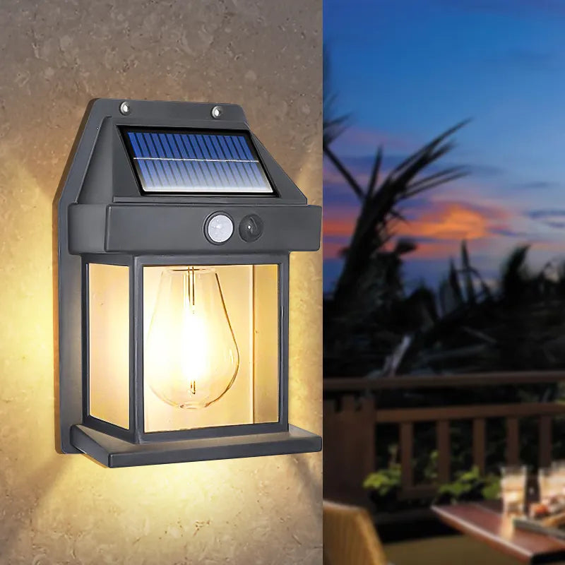 Solar Wall Lamp Waterproof with Motion Sensor (Buy One, Get One Free)