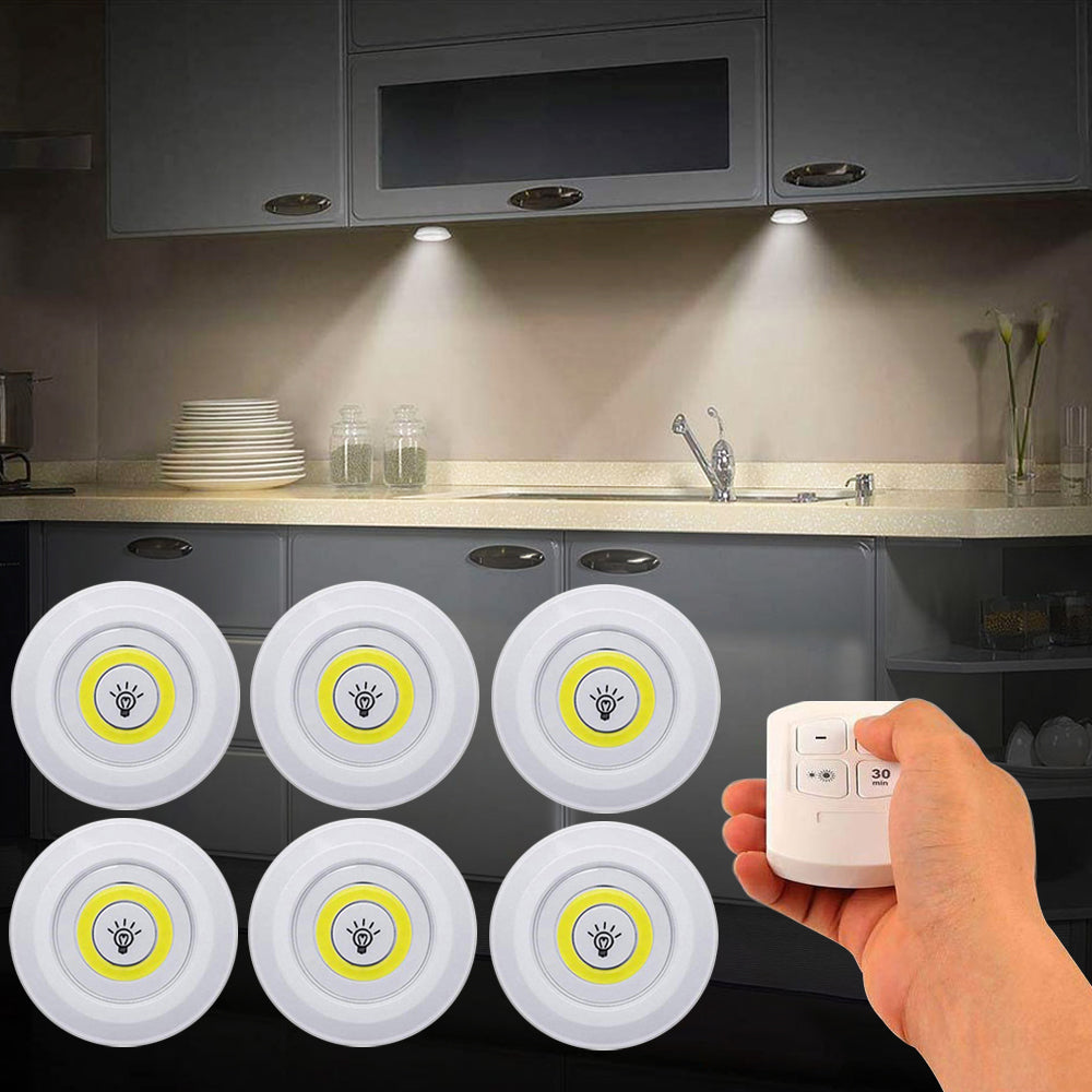LED Light Pods with Wireless Remote Control (Buy Three, Get Three Free)